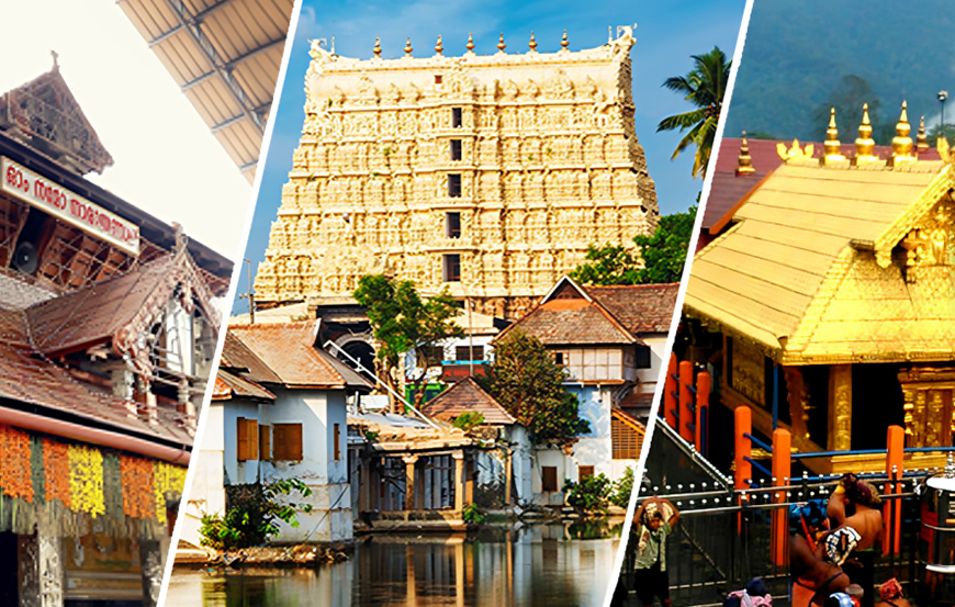 Guruvayoor - Sabarimala - Pathmanabha Swami Temple taxi Package kochi